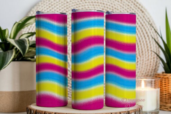 Download Vibrant Textured Stripes 20oz Tumbler - Stripes Collection