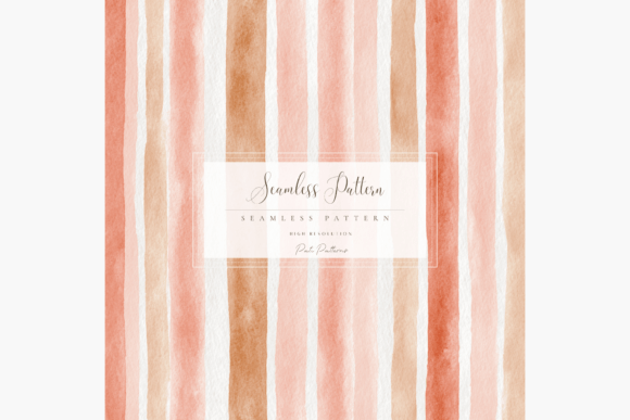 Download Watercolor Vertical Stripes Seamless Pattern PNG - Stripes Collection