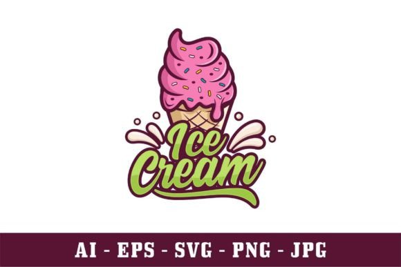 Download Ice Cream Design Logo Collectiction - Premium Bundle